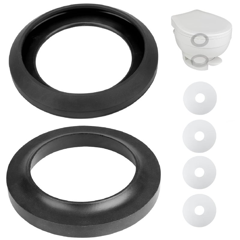 34120 Waste Ball Seal for Thetford Style II  Style Plus Toilets RV Toilet Seal Replace with AquaMagic Style II Style Plus Style Lite and Residence  Rv Toilets Part for Thetford Includes Gasket