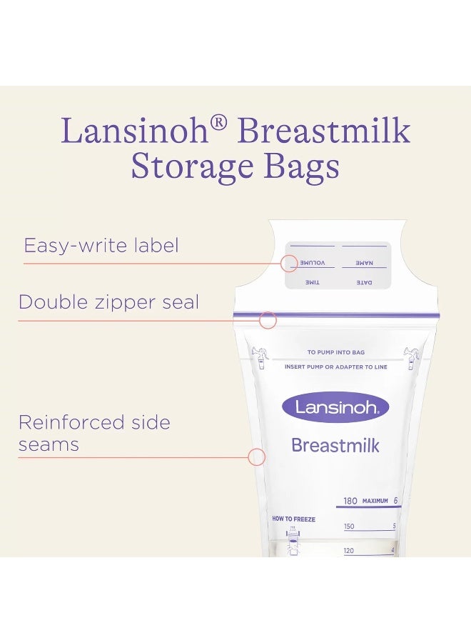 Lansinoh Breastmilk Storage Bags - 25 ct - Pack of 2 - Image 4