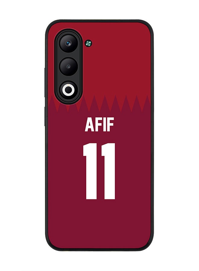 Stylizedd For Oppo A5 5G / A5 4G Case,Slim fit Camera Protection, Shockproof Thin Phone cover  - Football - Qatar,  Afif