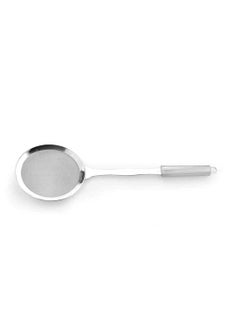 SCOPENDE Good Morning Frying Zara 1 Pcs Stainless Steel Fine Mesh Food Strainer with Handle HeatResistant Round Oil Filter Grid Spoon Smallest Deep Frying from Fast Food Pasta Noodles  - Image 1