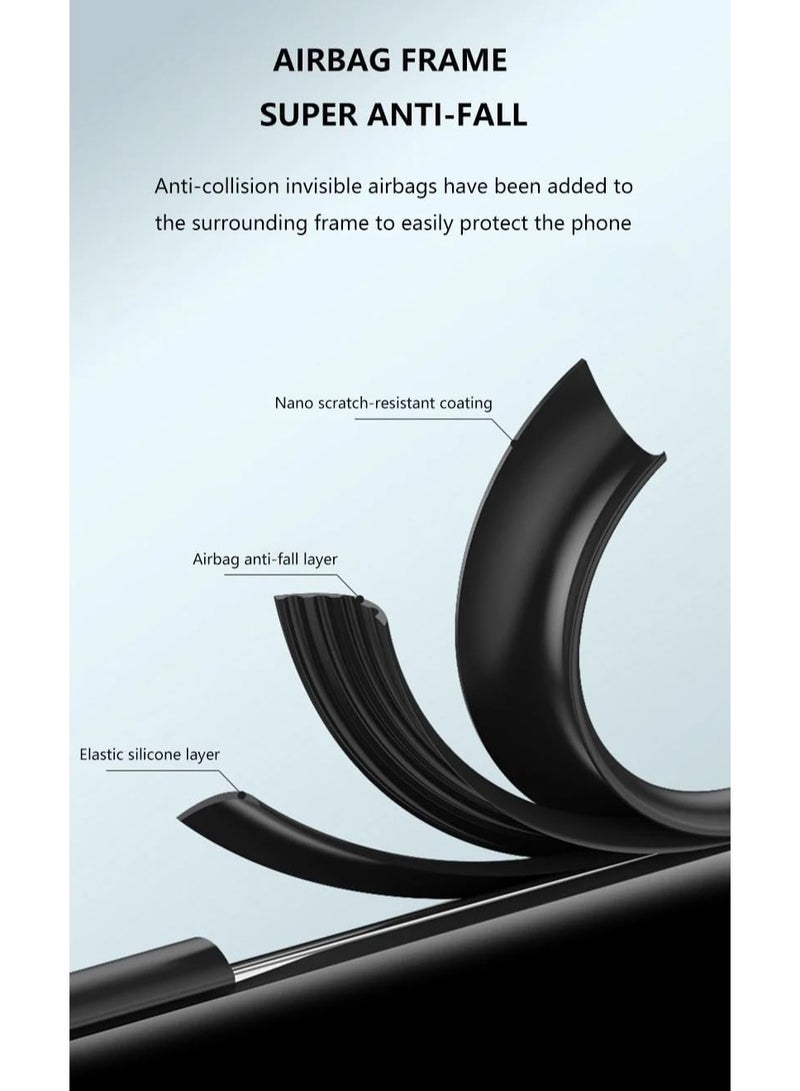 general Case Compatible Vivo V50 Lite 4G/5G, Vegan Leather Skin Friendly Case Matte Bumper Pad Soft Silicone Edge Shockproof Case For Vivo V50 Lite - Image 5