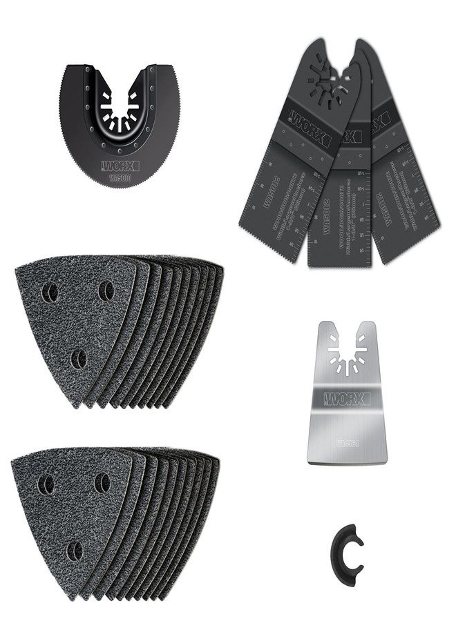 Worx WA5701 26-Piece Oscillating Tool Accessory Kit