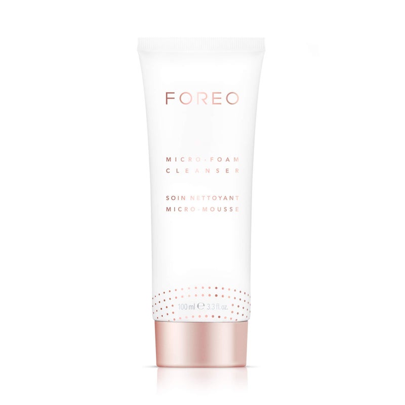 FOREO Micro-Foam Cleanser - Face Wash - Pore Minimizer - All Skin Types Facial Cleanser - Vitamin E - Travel Size - Vegan - Facial Skin Care Products - 3.3 fl. oz. - Image 1