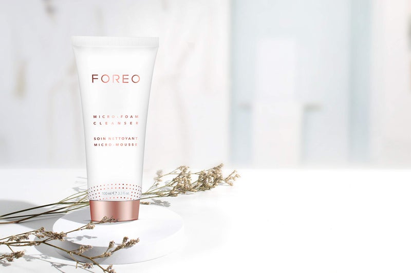 FOREO Micro-Foam Cleanser - Face Wash - Pore Minimizer - All Skin Types Facial Cleanser - Vitamin E - Travel Size - Vegan - Facial Skin Care Products - 3.3 fl. oz. - Image 3