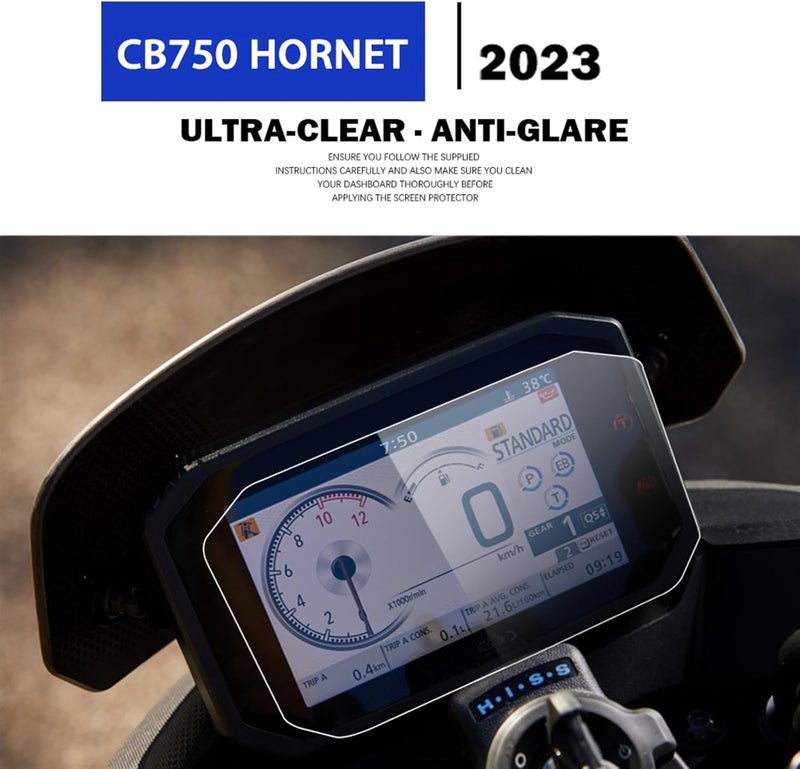 Vuzmode CB750 HORNET Dashboard Protection Film - Image 2