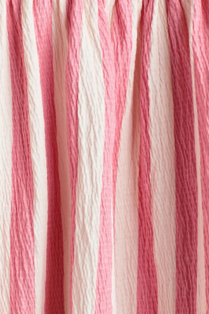 H&M Textured cotton dress