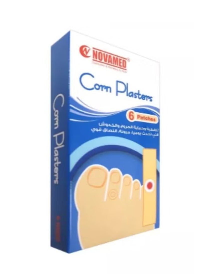 NOVAMED Corn Plasters Corn Removal 6 Patches - Image 2