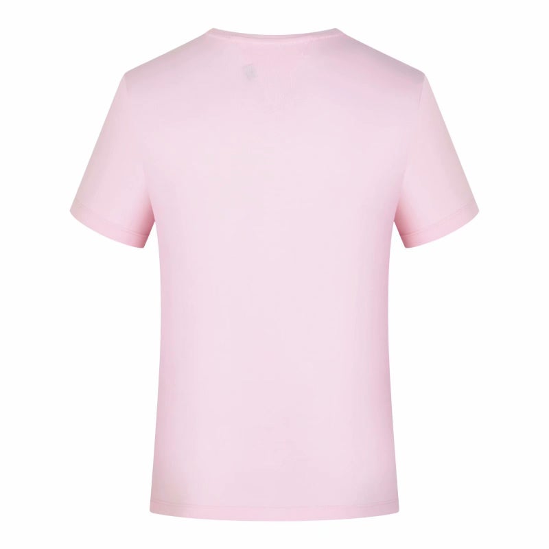 Round Neck Solid Color T-Shirt Customized Advertising Shirt Loose Short Sleeve Work Clothes Printing Enterprise Activity Tooling T-Shirt - Image 1