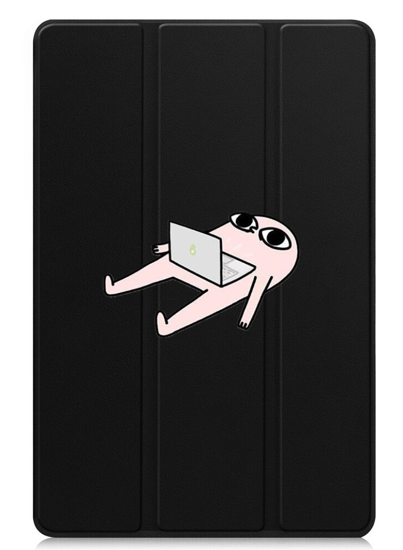 Theodor Protective Flip Case For OnePlus Pad 2 (2024) & OnePlus Pad Pro (2024) With Trifold Stand Auto Wake Sleep Shockproof Cover Sleep with Laptop - Image 1