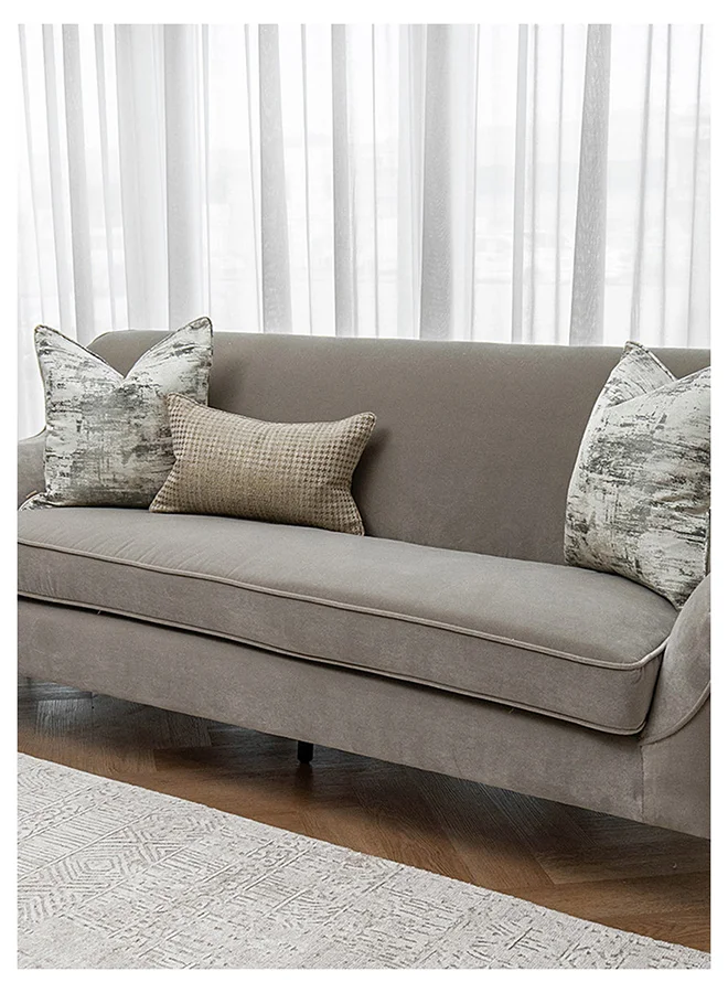 KNOT HOME Cushion Set (With Filler) Pedro Bundle Pillow Knot Home Cover Case with Fillers for Modern Sofa Contemporary Living Room Bedroom and Office Soft Filling Washable