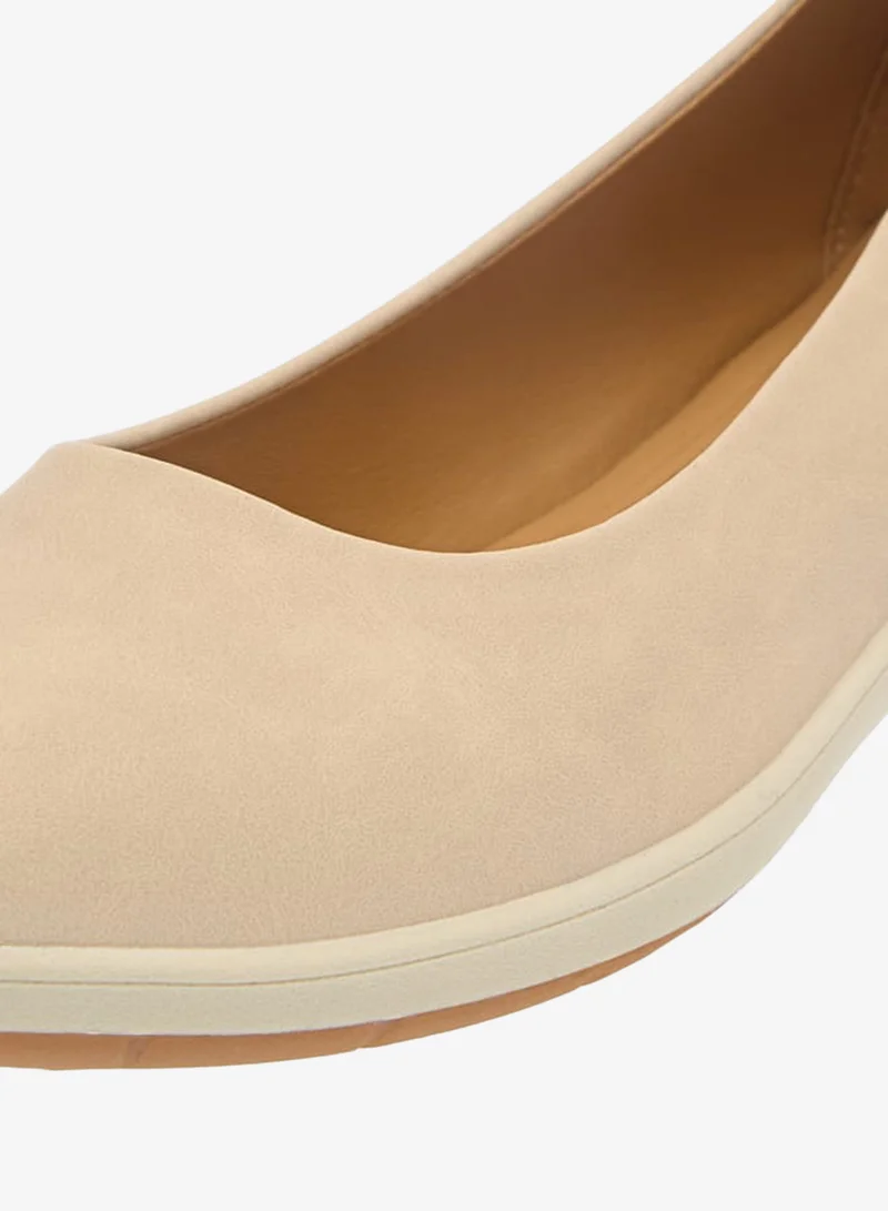 Flora Bella By Shoexpress BEIGE Womens Monogram Print Loafers for Women | Best Price UAE