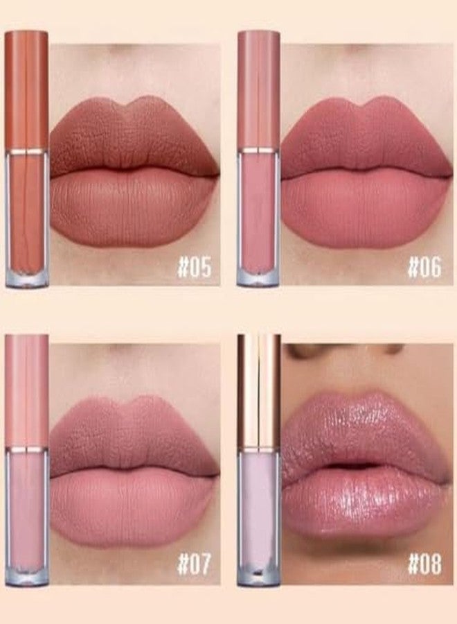 LOBE MIRACLE Matte Velvet Liquid Lipstick Set, 12 Long-Lasting, Waterproof Lip Glosses for Women, Pink (12SetPremium) - Image 4