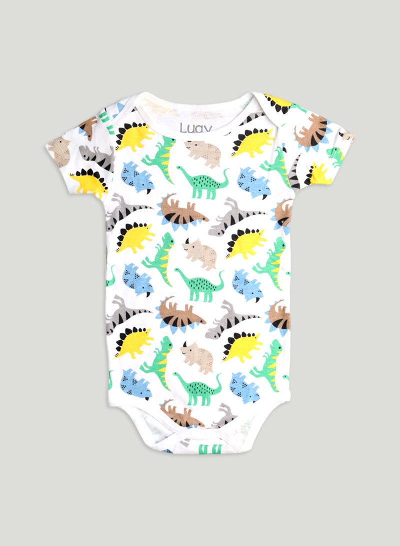 100% Organic Cotton  Based Onesies | Sleepsuits| Night Suits|Jumpsuit | Wondersuit for Baby Boys & Baby Girls, New-Born, infants,Toddlers_ Including Vibrant Pattren & Colors Create festive look