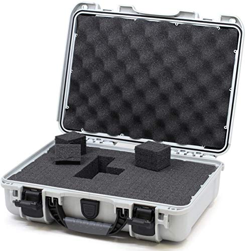 Nanuk 910 Waterproof Hard Case with Foam Insert - Silver - Image 1
