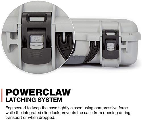 Nanuk 910 Waterproof Hard Case with Foam Insert - Silver - Image 5