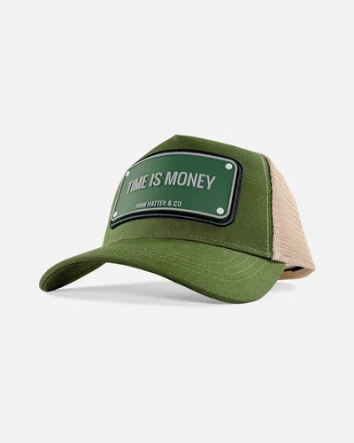 John Hatter Rubber- Time Is Money - Cap
