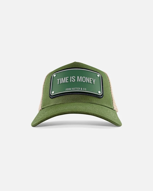 John Hatter Rubber- Time Is Money - Cap