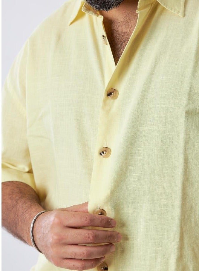 OtherMax Natural linen shirt - Image 3