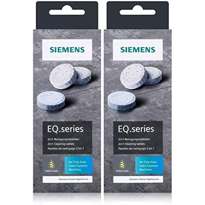 SIEMENS Original Tz80001 Cleaning Tablets Pack Of 2 X 10 - Image 1
