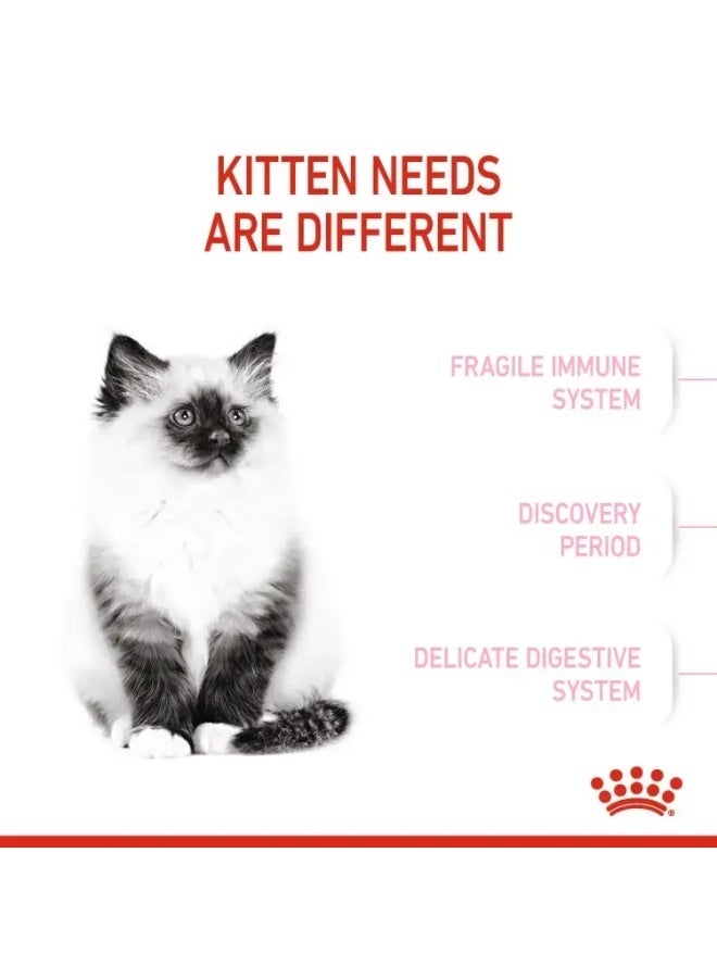 Royal Canin Feline Health Nutrition Kitten Dry Cat Food Bag 4kg - Image 3