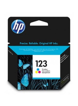 Pack of 2 HP 123 Original Ink Cartridge Set Black & Tri Colour - view 3