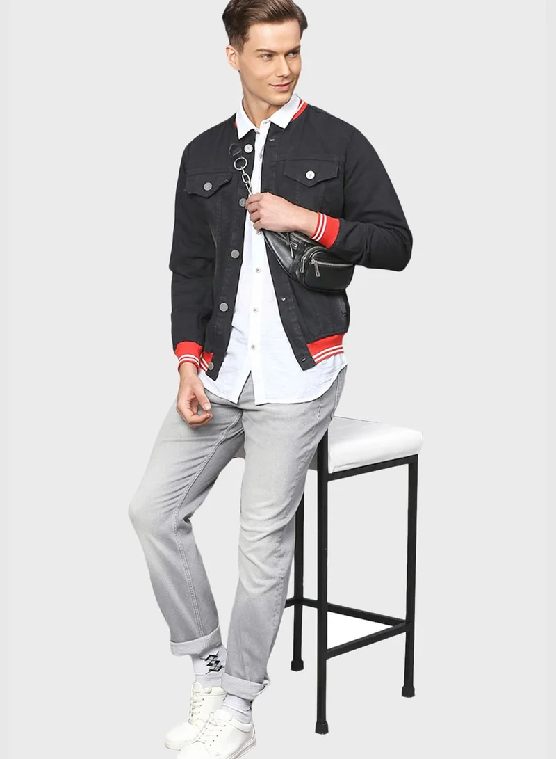 Campus Sutra Stylish Jeans Jacket