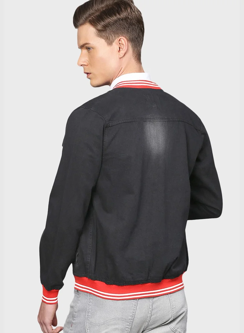 Campus Sutra Stylish Jeans Jacket