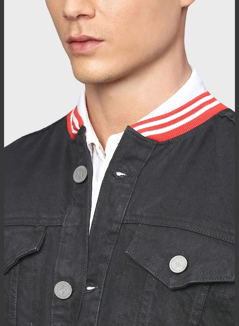 Campus Sutra Stylish Jeans Jacket
