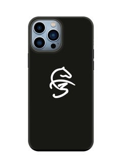 Tough Pro Case for iPhone 15 Pro Max Dual Layer Hybrid PC TPU Customized Mobile Cover Matte Finish Phone Case - Faz3 Icon Black