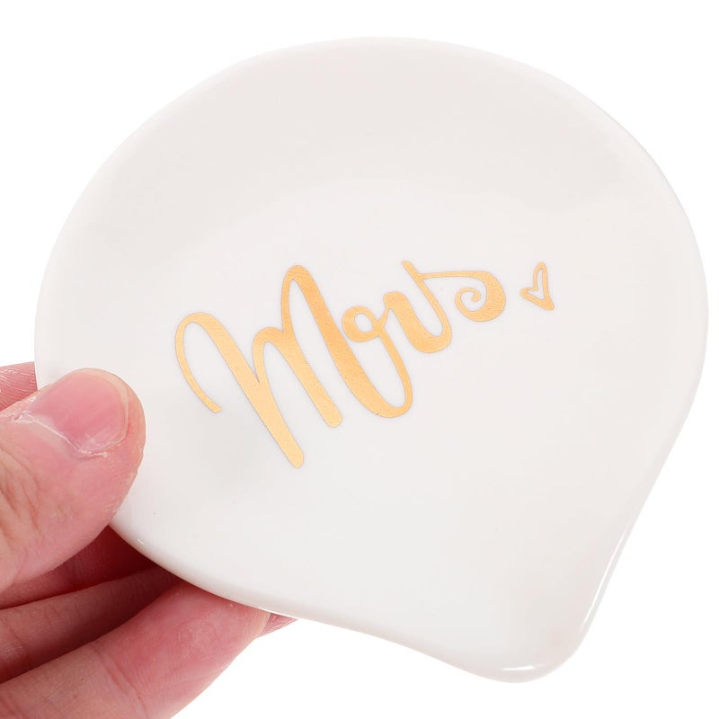 Ceramic Spoon Rest For Coffee Scoop And Tea Bag Kitchen Countertop Utensil Holder - Image 5