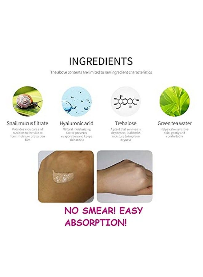 DEOPROCE كريم بي بي اللامع من سنيل جالاك بيرل بعامل حماية من أشعة الشمس 50+/Pa+++ لتصحيح لون البشرة وتغطية العيوب وحجب الأشعة فوق البنفسجية UVA/UVB وتقليل ظهور الخطوط الدقيقة (21 بيج طبيعي) - Image 4