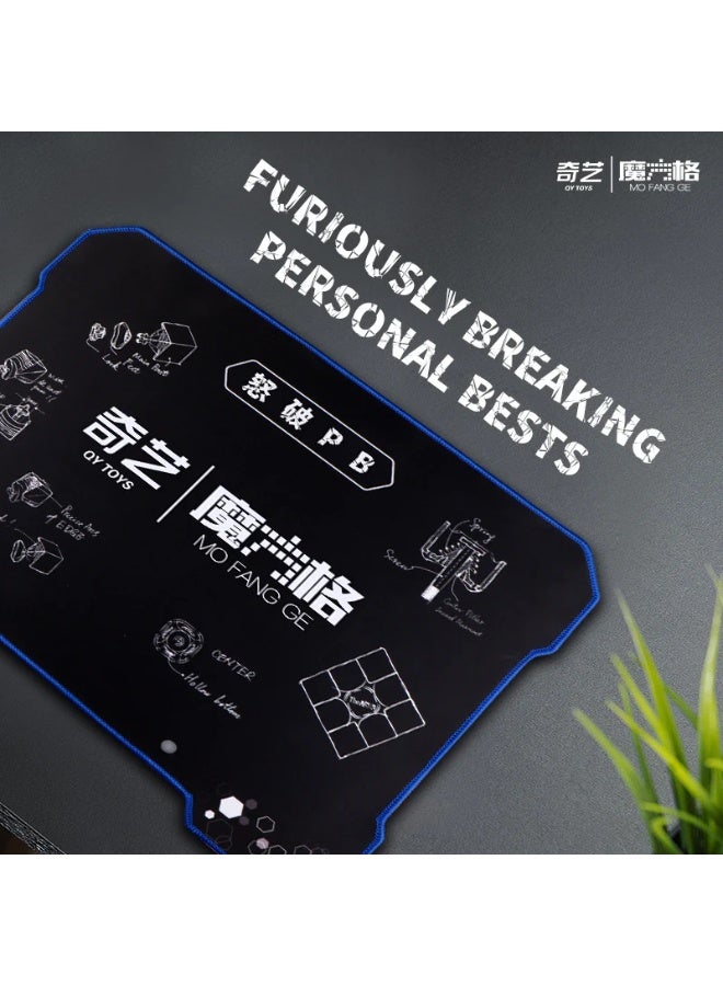 Qiyi Cube Protective Mat For Speedcubes 80X30 Cm Black - Image 2