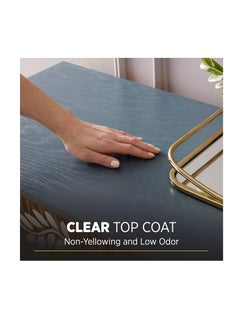 Minwax 1/2 pt Minwax 25555 clear polycrylic water based protective finish gloss  - Image 2