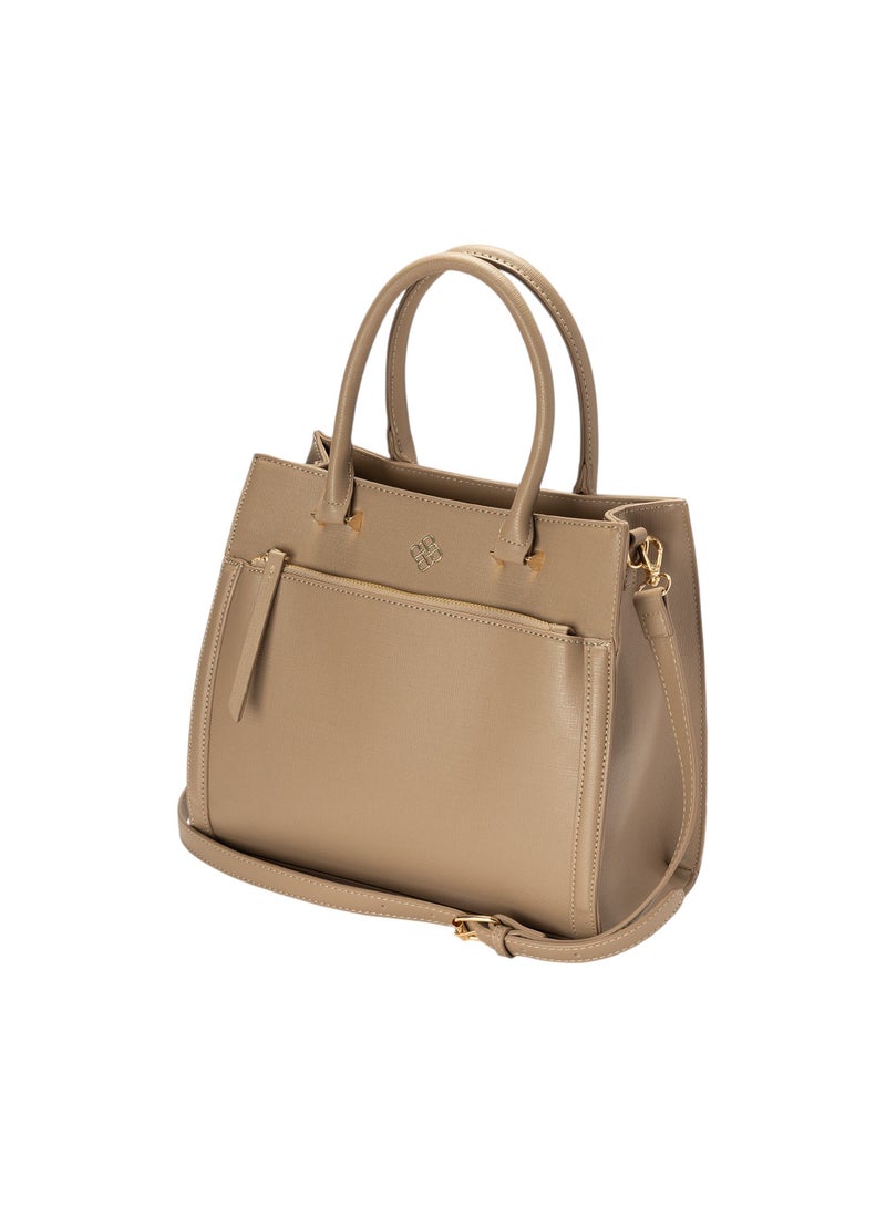 Bata Textured Top Handle Bag - Image 3