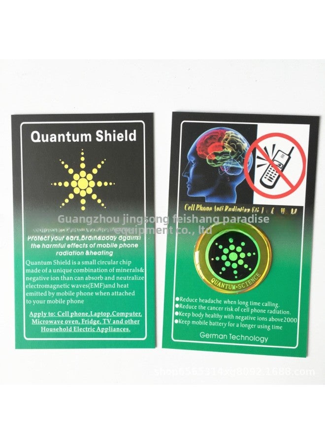 Mobile Phone Anti-radiation Patch/electromagnetic Shield/mobile Phone Electromagnetic Wave Patch (die)-Color:Gold - Image 5