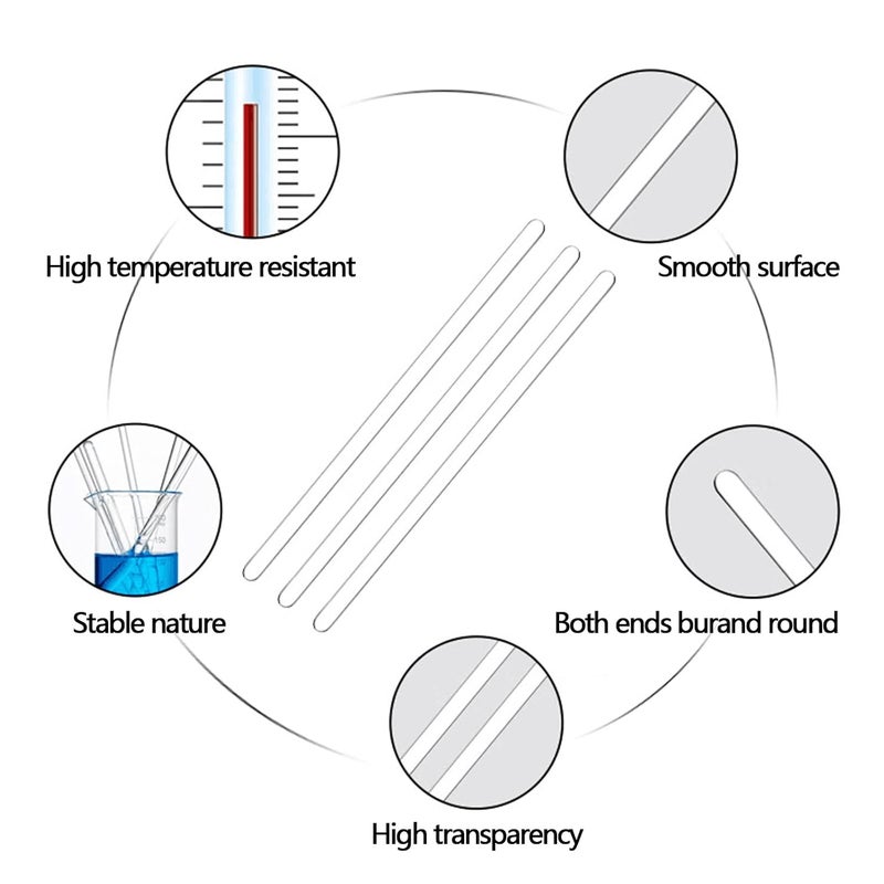 Qesdaoxu Droppers 10ml Pipettes Glass Graduated Dropper Lab Pipette Liquid Pipette (4) - Image 4