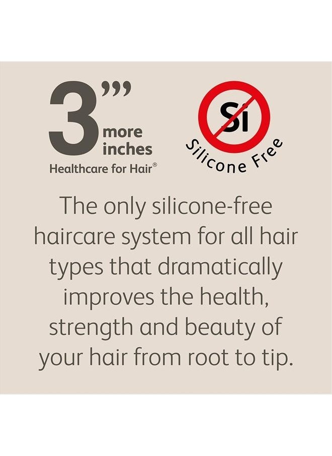3 More Inches 3'''More Inches Lifesaver Prewash Treatment - Travel Size, 100ml -Hair Repair Pre-Shampoo -Broken Bond Restore Treatment -Sulphate & Silicone Free, No Added Fragrance -Hair Care by Michael Van Clarke  - Image 5