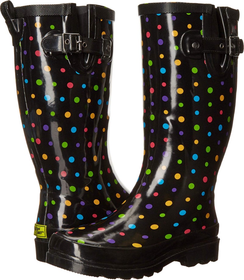 Western Chief Women's Tall Waterproof Rain Boot Outdoor Garden Shoes - Image 5
