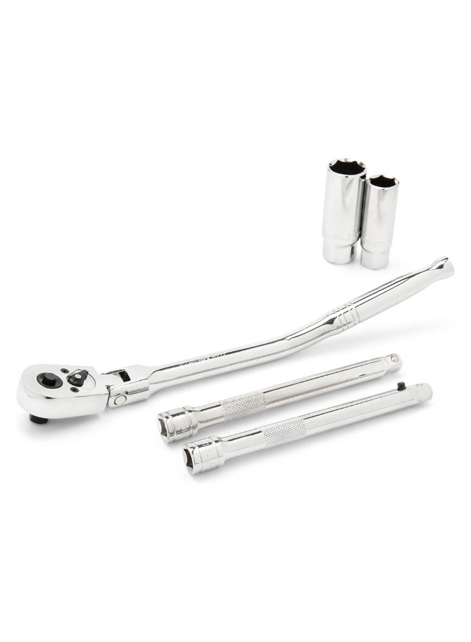 SATA GL09003 5-Piece 3/8" Drive Metric Spark Plug Socket Set - Image 1