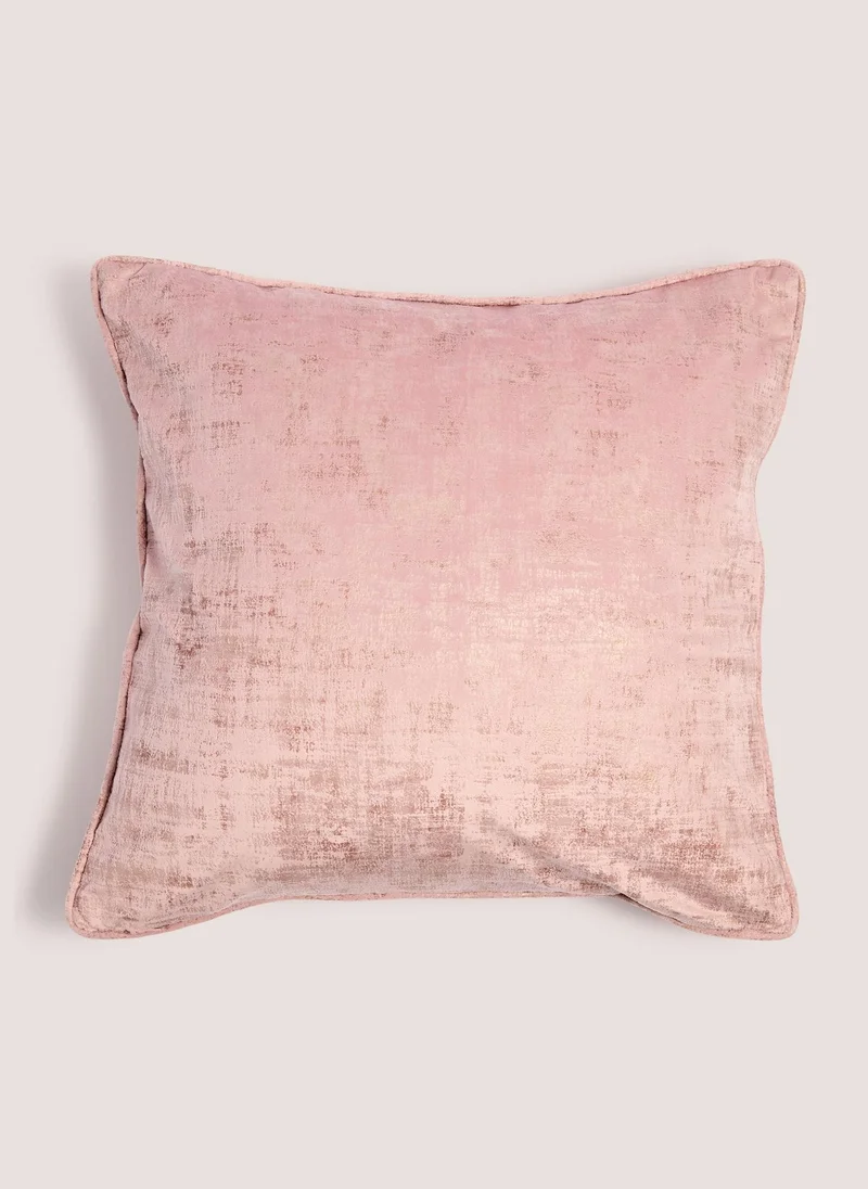 ماتلان Pink Foiled Velvet Pillow (50cm x 50cm)