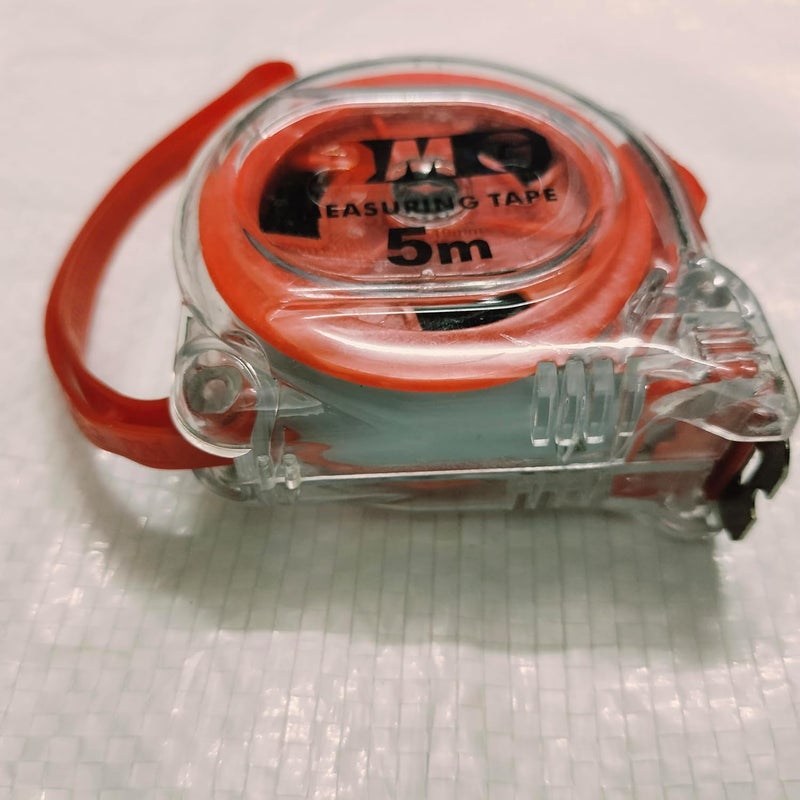 Generic Tape Measure 5 Meters Metal Blade 116 Inch Accuracy Best for Measuring - Image 1