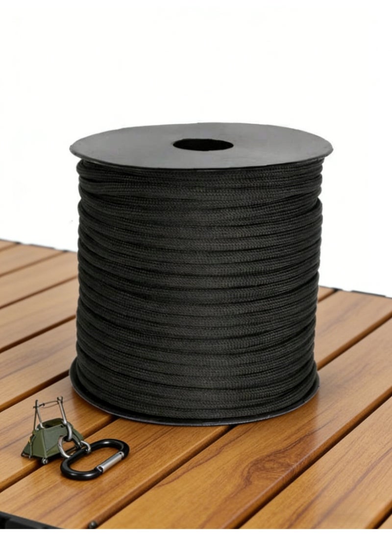 Valiant Glow 2.5mm Reflective Outdoor Tent Rope - for windproofing, securing tents, awnings, and ground stakes, 50 meters long. - Image 3