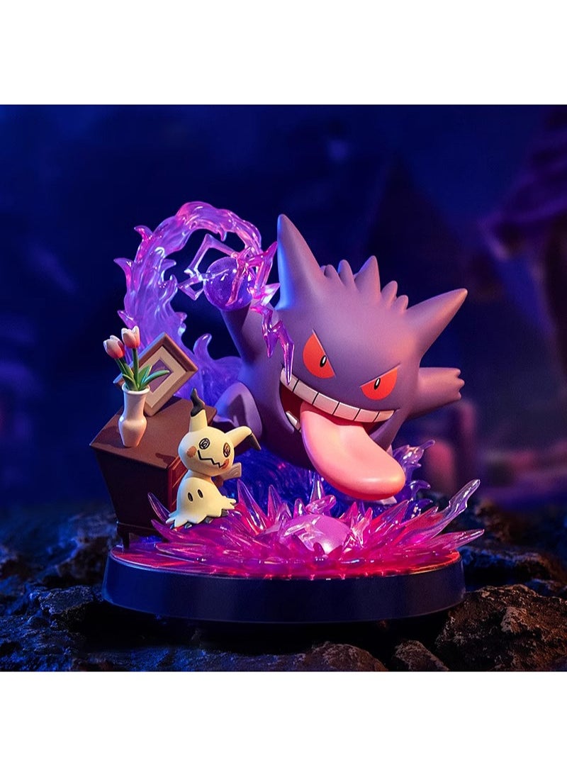 null - Gengar Pokemon Figures Model with Base 13.8 cm High Quality DSB-007-GGMNQ - Image 1
