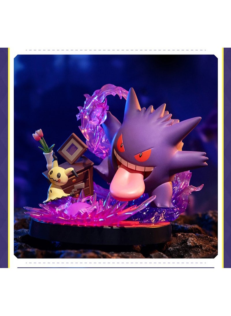 null - Gengar Pokemon Figures Model with Base 13.8 cm High Quality DSB-007-GGMNQ - Image 1
