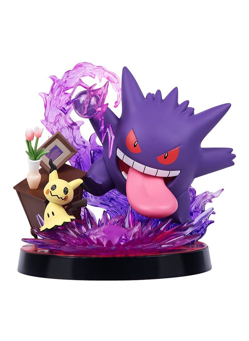 null - Gengar Pokemon Figures Model with Base 13.8 cm High Quality DSB-007-GGMNQ - Image 1