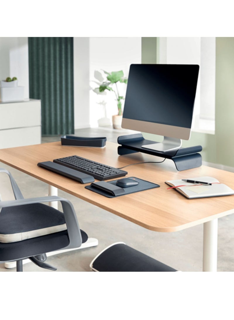 LEITZ Ergo Adjustable Keyboard Wrist Rest 6483-00-95 Wrist Rest is the perfect solution to help create a comfortable and active workspace - Image 5