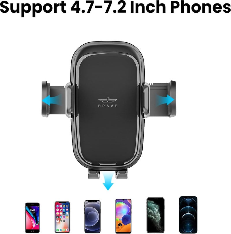 Brave Car Phone Holder for Car Cup Adjustable Car Cup Phone Holder Car Mount for Mobile Car Mobile Phone Holder Stand Compatible For iPhone 15 Pro Max, Samsung Galaxy S23 ultra (BHl-49) - Image 5