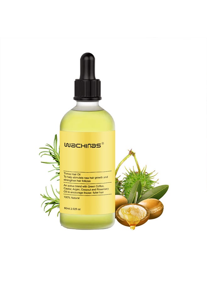 wachinas Hair care essential oil moisturizes the scalp and improves frizz - Image 3