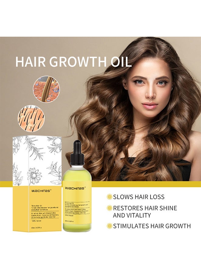 wachinas Hair care essential oil moisturizes the scalp and improves frizz - Image 2