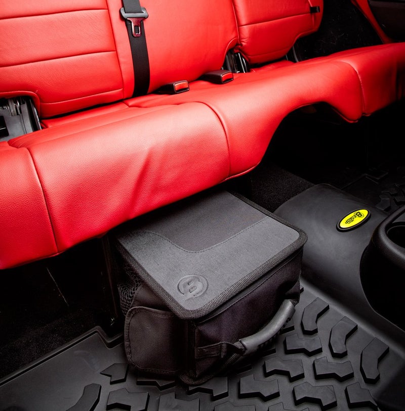 Bestop 5413135 Black Diamond RoughRider Underseat Organizer for Jeep Wrangler - Image 2
